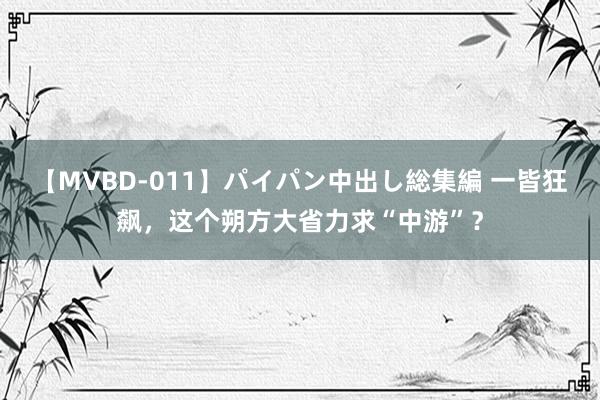 【MVBD-011】パイパン中出し総集編 一皆狂飙，这个朔方大省力求“中游”？